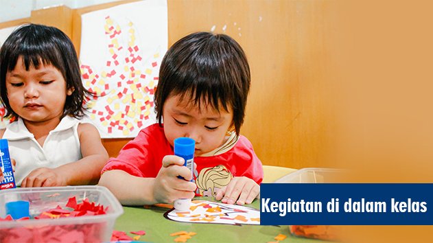 Kelompok bermain - kegiatan di dalam kelas