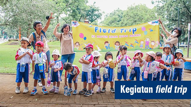 Kelompok bermain - kegiatan field Trip